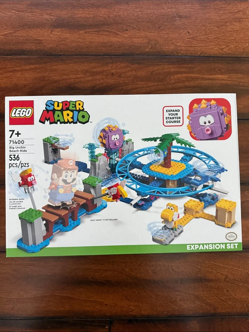 Lego Super Mario Big Urchin Beach Ride Expansion Set - Retired